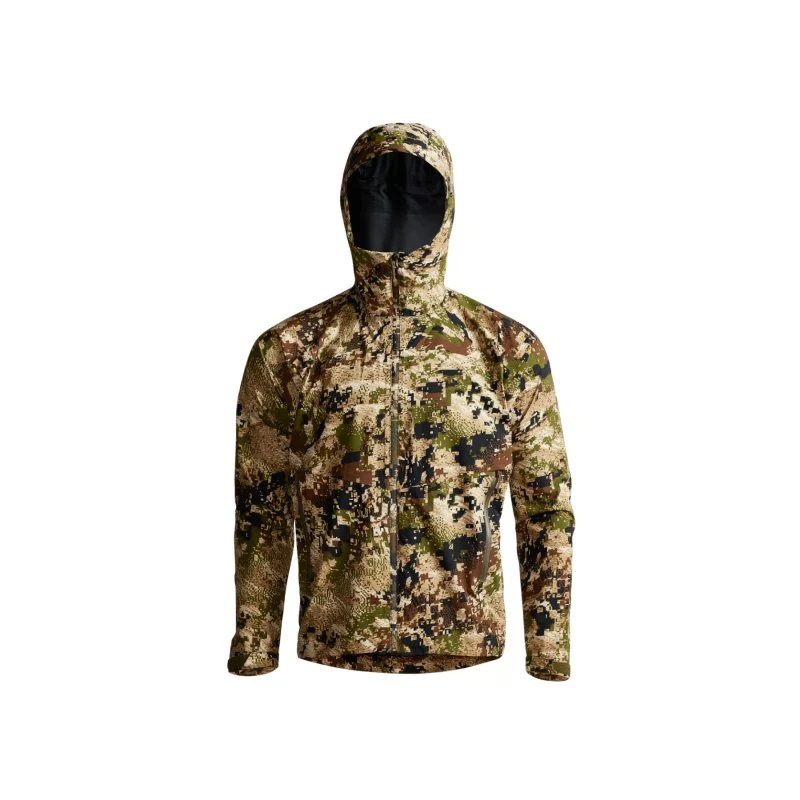 Dew Point Rain Jacket in Green camouflage